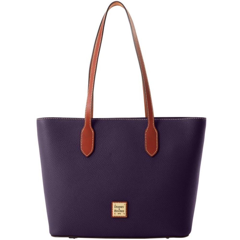 Dooney & Bourke Pebble Grain Tote - Plum Wine